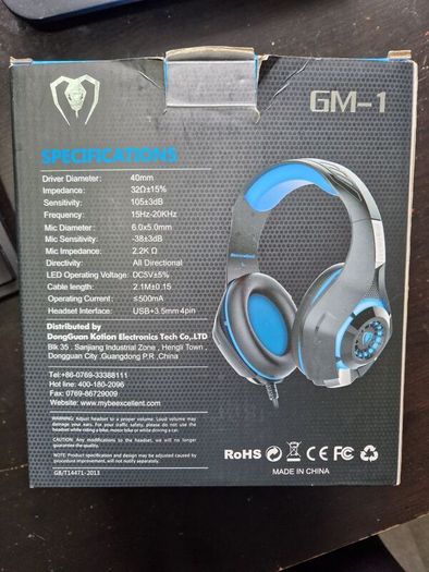 Gaming headset