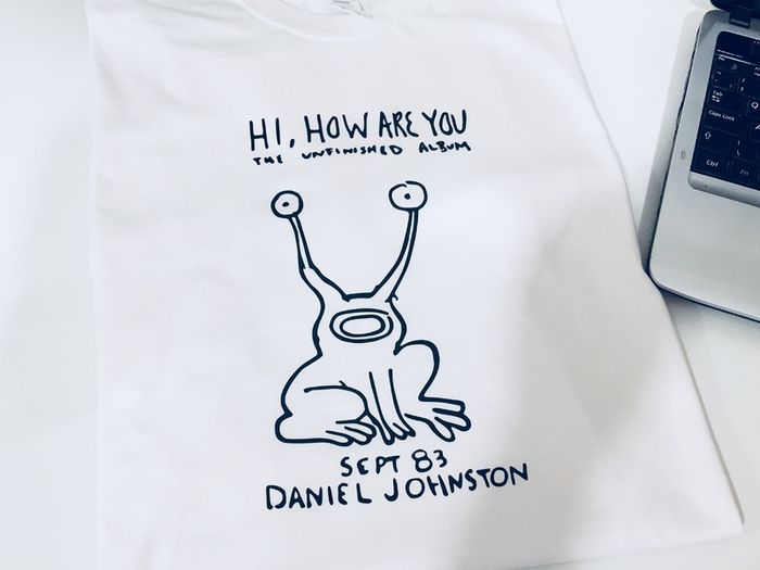 Daniel Johnston As Worn By Kurt Cobain Hi How Are You Unisex T-Shirt Nirvana tee