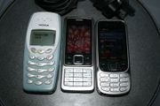 Vintage Nokia phones 3410-6310-...