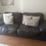 brown leather sofa FREE Image 4