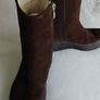 Designer Bally Women's Leather Suede Boots Image 10