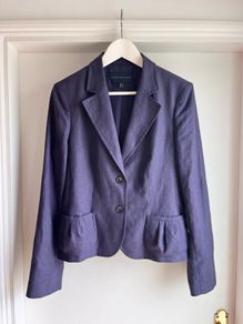 Helen McAlinden linen pure blazer uk14