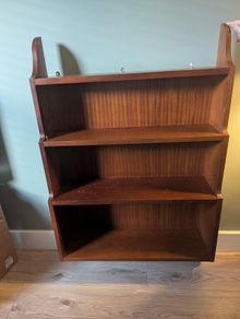 mahogany bookcase