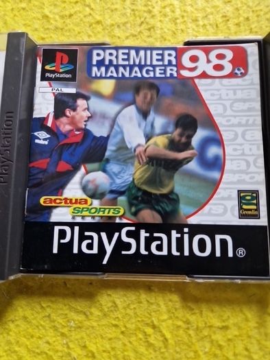 Premier Manager 98 PlayStation1 Ps1 PlayStation2 Ps2 Games Original