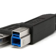 USB 3.0 SuperSpeed (AM/BM) AWM Style 20276 A-Male to USB B-Male Computer Cable 1.8m New