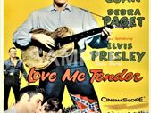 Elvis Presley 1956 Love Me Tender Movie Poster Reproduction
