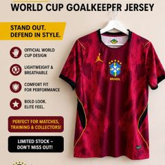 Brazil Goalkeeper World Cup jersey