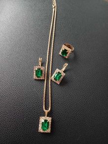 Emerald Green Costume Jewellery Sets