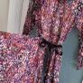 maje 100% silk floral dress layered dress Sz 38 - Fit 10UK - Rrp 295 BNWT Image 9