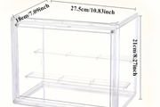 Transparent display box for figurines etc.