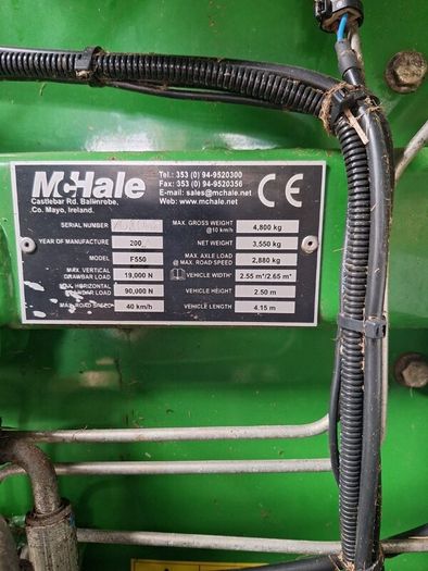 McHale 550 Baler