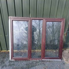 window brown pvc