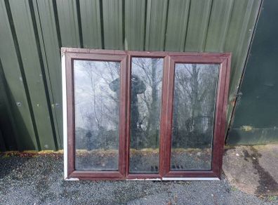 window brown pvc