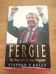 The biography of Alex Ferguson Autographed book
