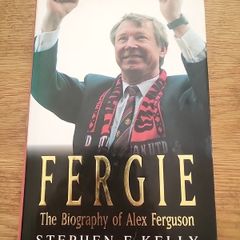 The biography of Alex Ferguson Autographed book