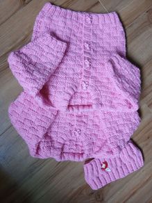 baby cardigan set
