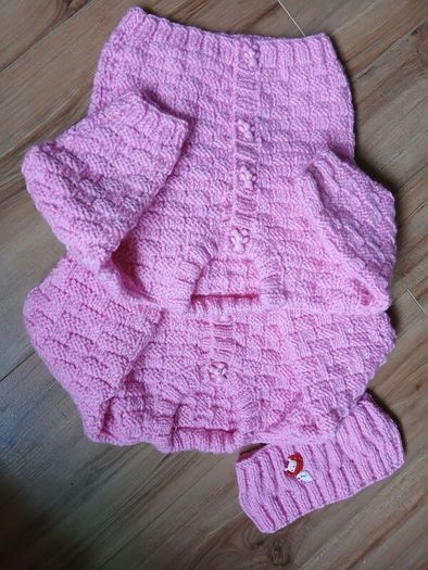 baby cardigan set