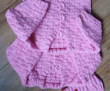 baby cardigan set