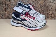 womens BROOKS LAUNCH 3 STARS Victory Run 4th of july Size UK 6.5 EU 40