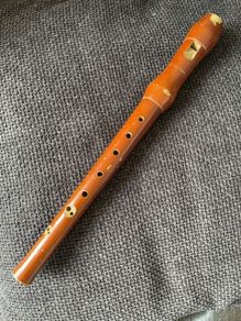 Vintage MUSIMA Wooden Recorder