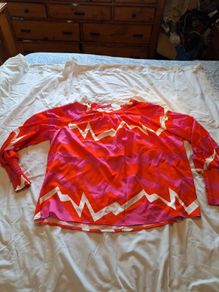 Lennon And Courtney Pink Red White Top