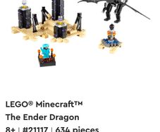 Lego Minecraft Enderdragon #21117