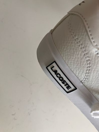 White Lacoste Runners