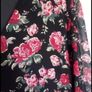 Chiffon Floral Tiered Hem Dress Image 3