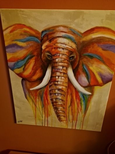 acrylic painting