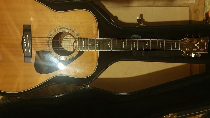 Vintage Yamaha FG 735 semi acoustic guitar