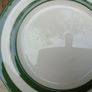 Tg Green side plates/ Cloverleaf / Cornishware green stripe Image 6