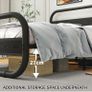 King Bed Frame with Headboard Image 7