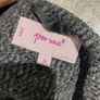 Coat Grey Per una wool Image 4