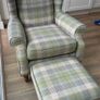 NEXT armchair and footstool Image 2