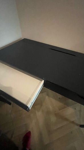 IKEA blue office desk
