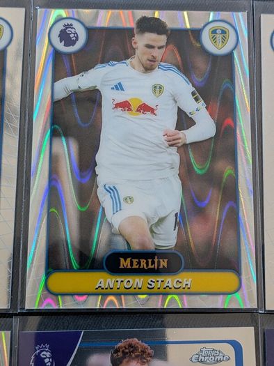 Leeds United Topps 2026 Topps Chrome Topps Merlin Topps Premier League