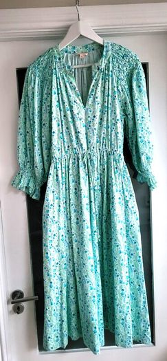 SERAPHINA The Floral Smock Dress with pockets Sz M (Fit 12-14UK) - Rrp 155 (New)