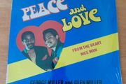 Peace and Love - George Miller and Glen Miller. 1989. Reggae. LP. Vinyl. Record. Album. Trinidad. Tobago. Jamaica. NEW.