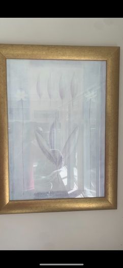 large picture in frame