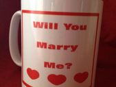 Will you marry me mug