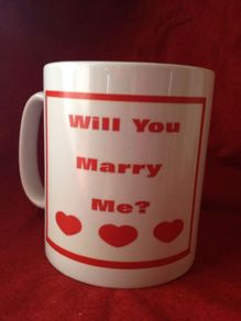 Will you marry me mug