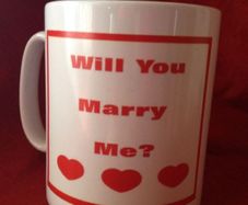 Will you marry me mug