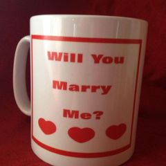Will you marry me mug