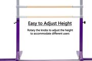 Gymnastics bars Purple