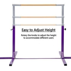 Gymnastics bars Purple