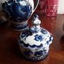 Russian Gzhel handmade and hand painted tea set Image 7