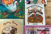 Pop-up, revolving pictures, activity books etc