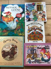 Pop-up, revolving pictures, activity books etc