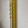 Vintage Hand Carved Bovine Bone Bead Necklace Featuring Elephant Pendant Image 5