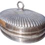 Antique 19th Century Large Oval Meat Dome / Cloche Image 5